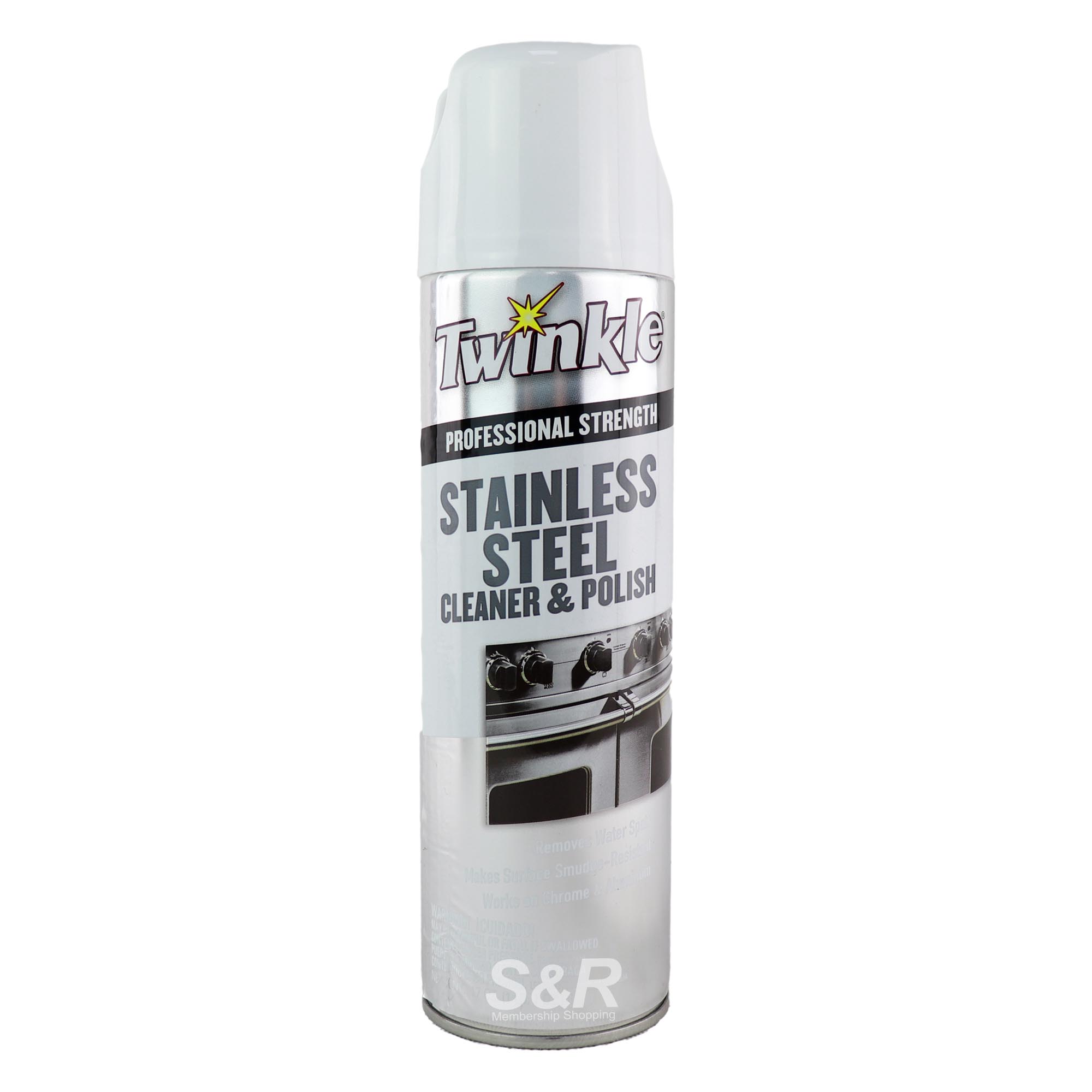 Twinkle Professional Strength Stainless Steel Cleaner And Polish 481g